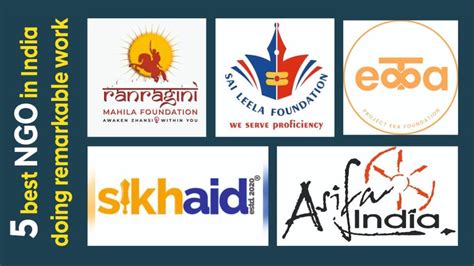 Top 5 best NGOs in India doing remarkable work .